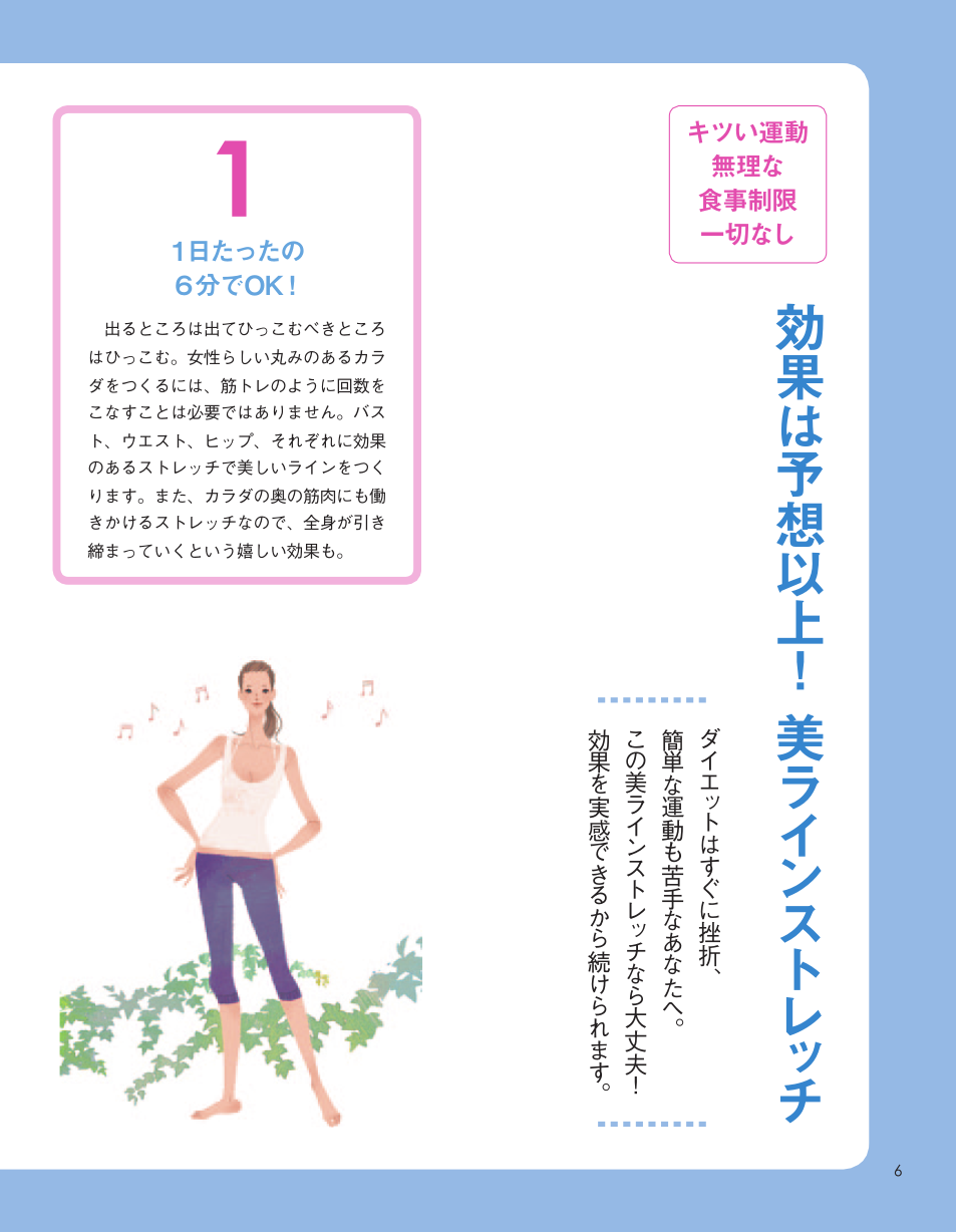 バスト ウエスト ヒップだけ ３点集中 美ラインストレッチ