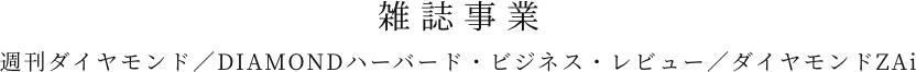 雑誌事業